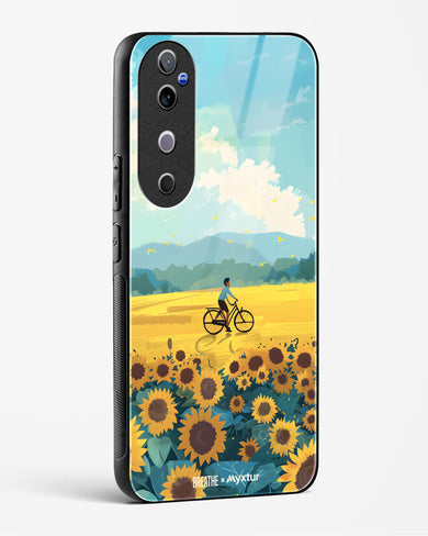 Sunflower Trails [BREATHE] Glass Case Phone Cover (Vivo)