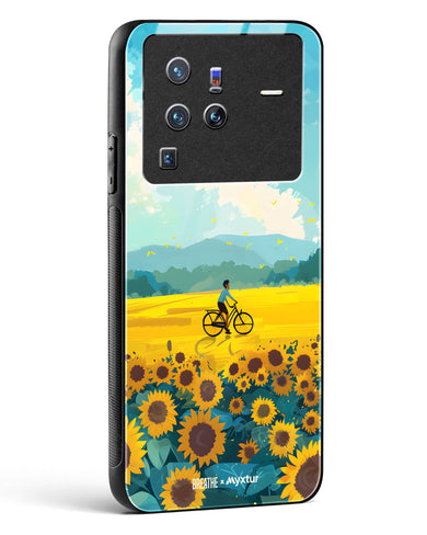 Sunflower Trails [BREATHE] Glass Case Phone Cover (Vivo)
