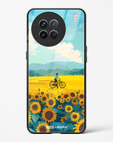 Sunflower Trails [BREATHE] Glass Case Phone Cover (Vivo)