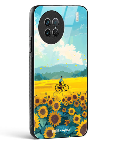 Sunflower Trails [BREATHE] Glass Case Phone Cover (Vivo)