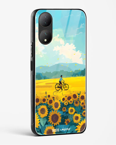 Sunflower Trails [BREATHE] Glass Case Phone Cover (Vivo)