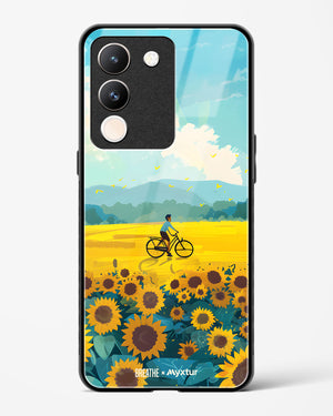 Sunflower Trails [BREATHE] Glass Case Phone Cover (Vivo)