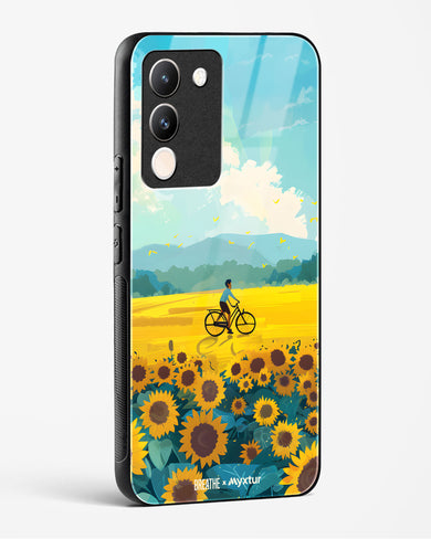 Sunflower Trails [BREATHE] Glass Case Phone Cover (Vivo)