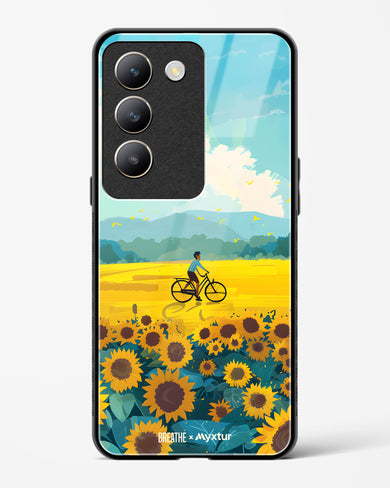 Sunflower Trails [BREATHE] Glass Case Phone Cover (Vivo)