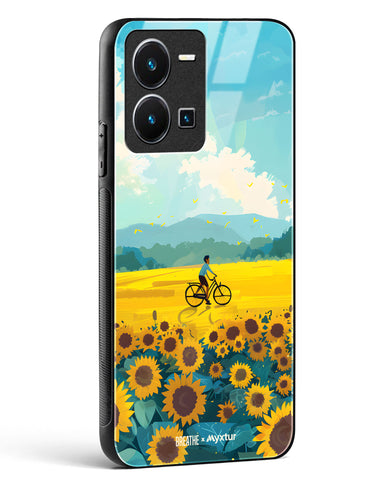 Sunflower Trails [BREATHE] Glass Case Phone Cover (Vivo)