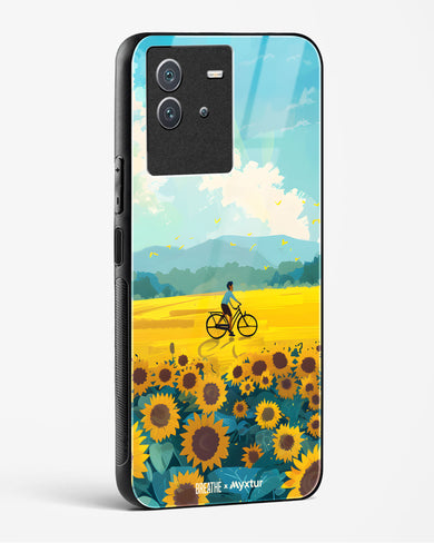 Sunflower Trails [BREATHE] Glass Case Phone Cover (Vivo)