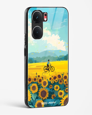 Sunflower Trails [BREATHE] Glass Case Phone Cover (Vivo)