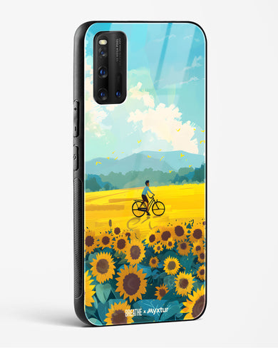 Sunflower Trails [BREATHE] Glass Case Phone Cover (Vivo)