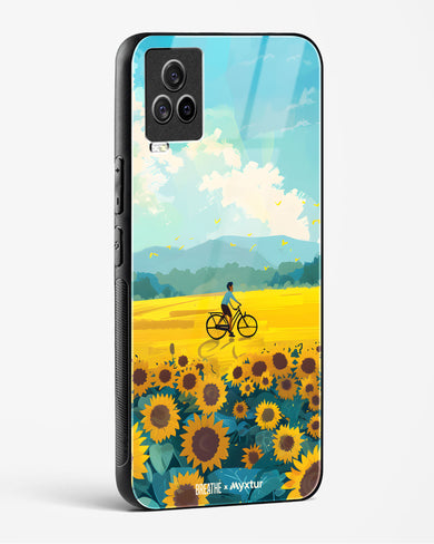 Sunflower Trails [BREATHE] Glass Case Phone Cover (Vivo)