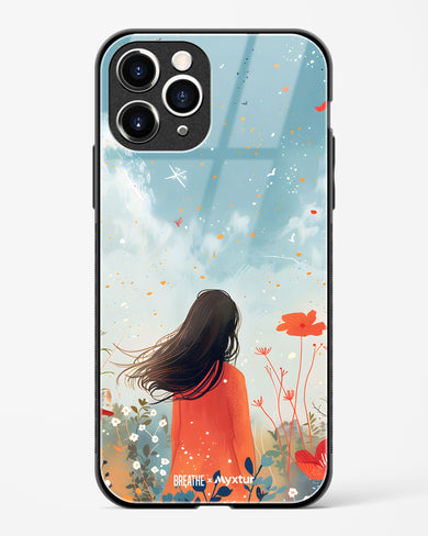 Sparkling Meadow [BREATHE] Glass Case Phone Cover (Apple)