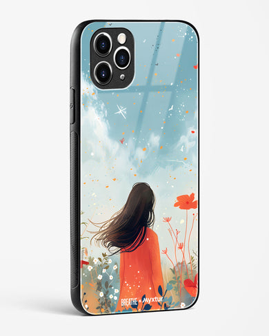 Sparkling Meadow [BREATHE] Glass Case Phone Cover (Apple)