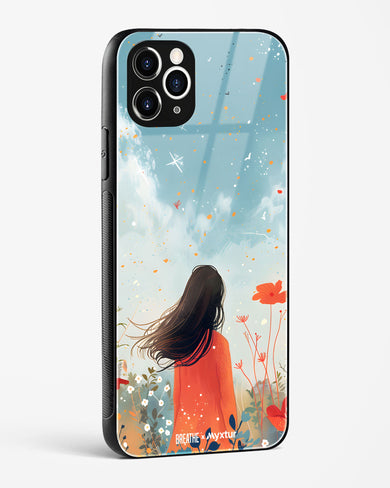 Sparkling Meadow [BREATHE] Glass Case Phone Cover (Apple)