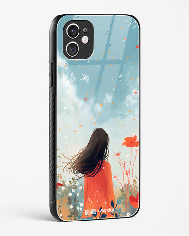 Sparkling Meadow [BREATHE] Glass Case Phone Cover (Apple)