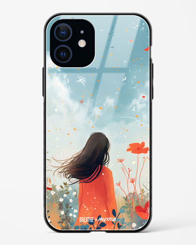 Sparkling Meadow [BREATHE] Glass Case Phone Cover (Apple)