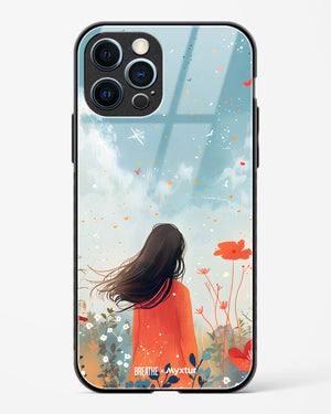 Sparkling Meadow [BREATHE] Glass Case Phone Cover (Apple)