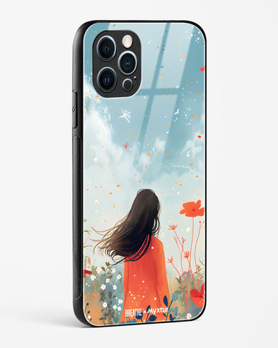 Sparkling Meadow [BREATHE] Glass Case Phone Cover (Apple)