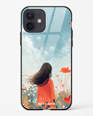 Sparkling Meadow [BREATHE] Glass Case Phone Cover (Apple)