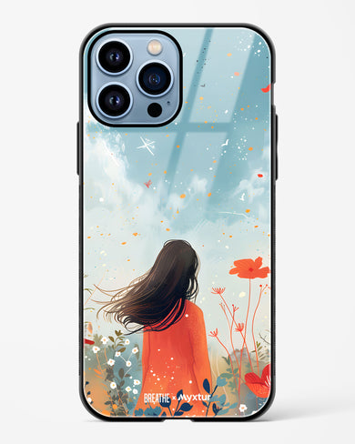 Sparkling Meadow [BREATHE] Glass Case Phone Cover (Apple)