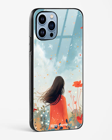 Sparkling Meadow [BREATHE] Glass Case Phone Cover (Apple)