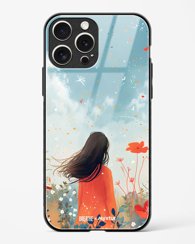 Sparkling Meadow [BREATHE] Glass Case Phone Cover (Apple)