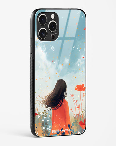 Sparkling Meadow [BREATHE] Glass Case Phone Cover (Apple)