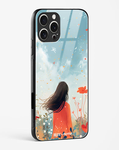 Sparkling Meadow [BREATHE] Glass Case Phone Cover (Apple)