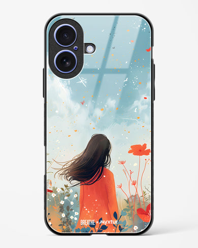 Sparkling Meadow [BREATHE] Glass Case Phone Cover (Apple)