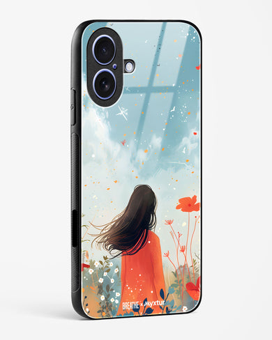 Sparkling Meadow [BREATHE] Glass Case Phone Cover (Apple)