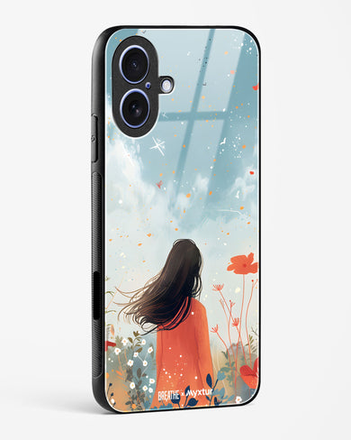 Sparkling Meadow [BREATHE] Glass Case Phone Cover (Apple)