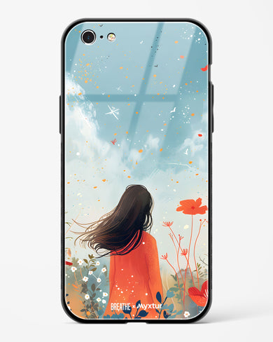 Sparkling Meadow [BREATHE] Glass Case Phone Cover (Apple)