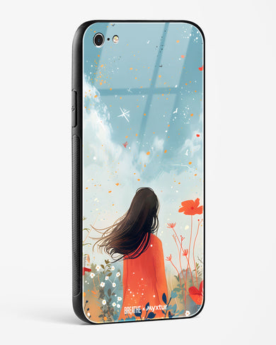 Sparkling Meadow [BREATHE] Glass Case Phone Cover (Apple)