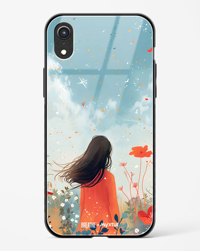 Sparkling Meadow [BREATHE] Glass Case Phone Cover (Apple)