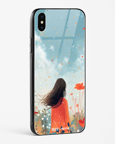 Sparkling Meadow [BREATHE] Glass Case Phone Cover (Apple)