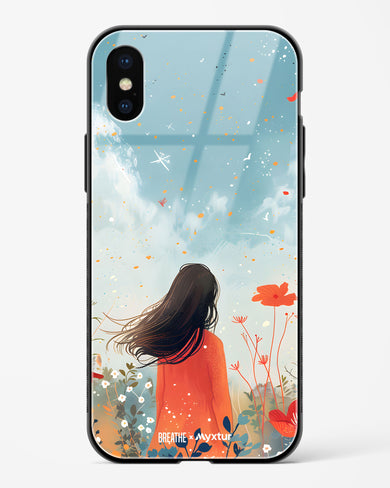 Sparkling Meadow [BREATHE] Glass Case Phone Cover (Apple)