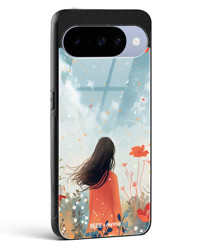 Sparkling Meadow [BREATHE] Glass Case Phone Cover (Google)