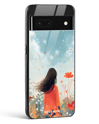 Sparkling Meadow [BREATHE] Glass Case Phone Cover (Google)