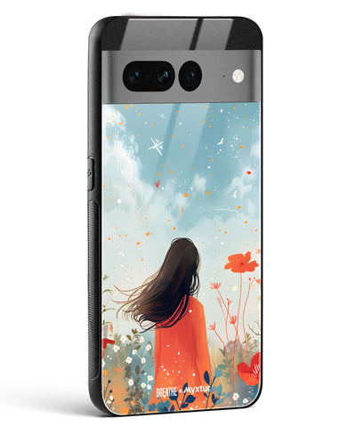 Sparkling Meadow [BREATHE] Glass Case Phone Cover (Google)