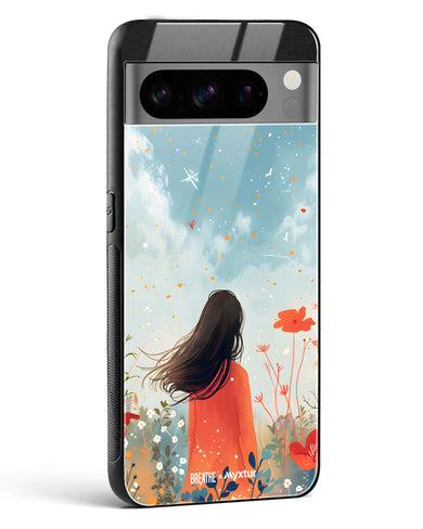 Sparkling Meadow [BREATHE] Glass Case Phone Cover (Google)