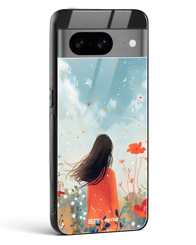 Sparkling Meadow [BREATHE] Glass Case Phone Cover (Google)