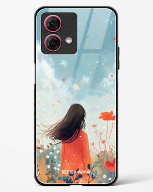 Sparkling Meadow [BREATHE] Glass Case Phone Cover (Motorola)