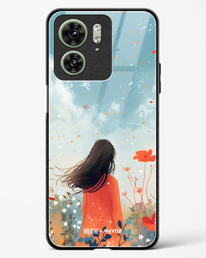 Sparkling Meadow [BREATHE] Glass Case Phone Cover (Motorola)