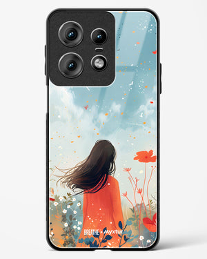 Sparkling Meadow [BREATHE] Glass Case Phone Cover (Motorola)