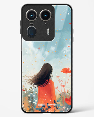 Sparkling Meadow [BREATHE] Glass Case Phone Cover (Motorola)