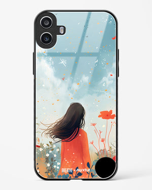 Sparkling Meadow [BREATHE] Glass Case Phone Cover (Nothing)