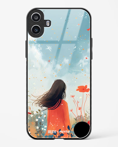 Sparkling Meadow [BREATHE] Glass Case Phone Cover (Nothing)