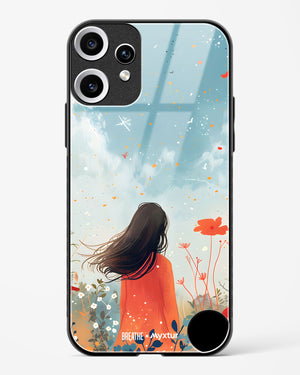Sparkling Meadow [BREATHE] Glass Case Phone Cover (Nothing)