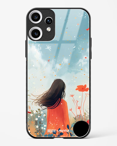 Sparkling Meadow [BREATHE] Glass Case Phone Cover (Nothing)