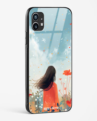 Sparkling Meadow [BREATHE] Glass Case Phone Cover (Nothing)