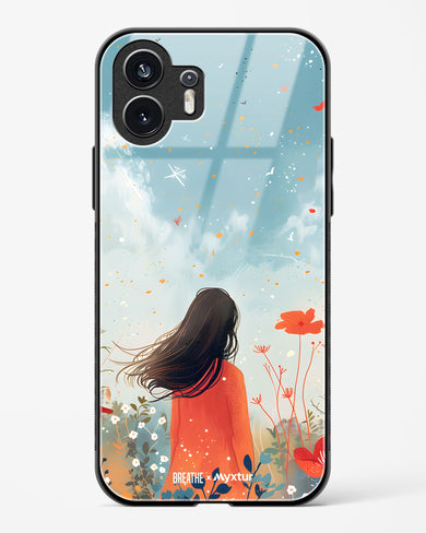 Sparkling Meadow [BREATHE] Glass Case Phone Cover (Nothing)