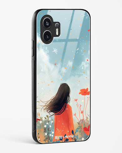 Sparkling Meadow [BREATHE] Glass Case Phone Cover (Nothing)